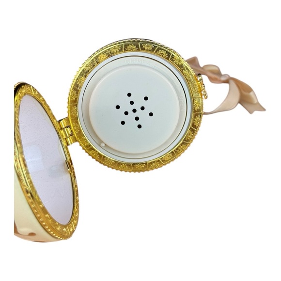 Mr Christmas Porcelain Egg Ornament Music Box Valerie Par Hill Musical Angel - Picture 8 of 14